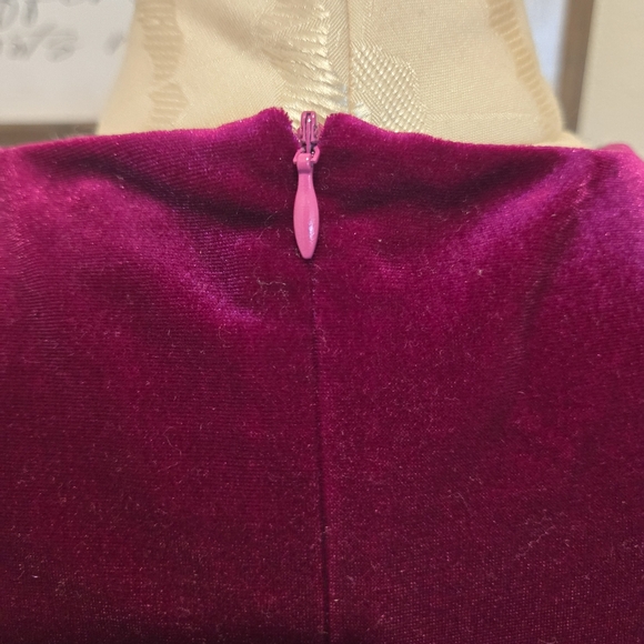 Ivy City Co Juliet Ruched Velvet Dress, Size 1X - Picture 7 of 9